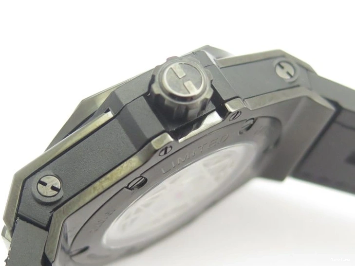 MIROTIME 0517 Portofino Automatic SS TWF 1:1 Best Edition Silver Dial Gold Markers on Brown Leather Strap A Bright 7203
